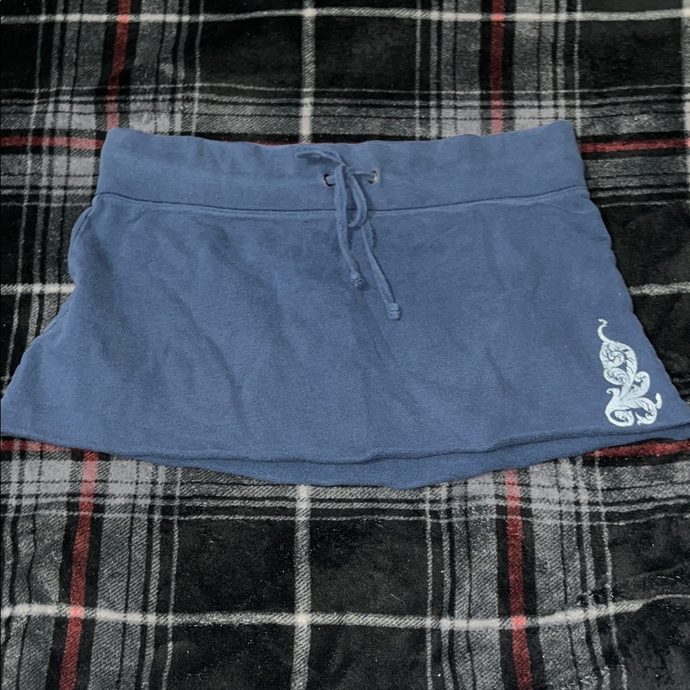 Old Navy Blue Mini Skirt with Light Blue Detail